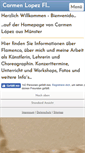 Mobile Screenshot of carmen-lopez.de